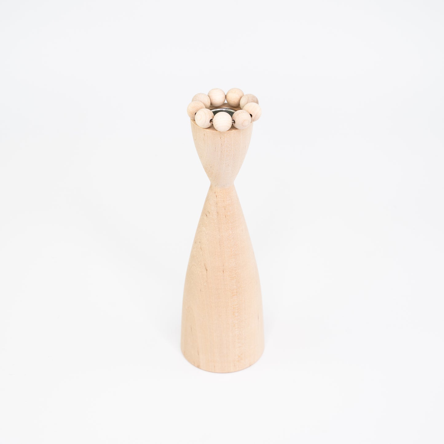 Nordic Wood Candlesticks-Löv Flowers