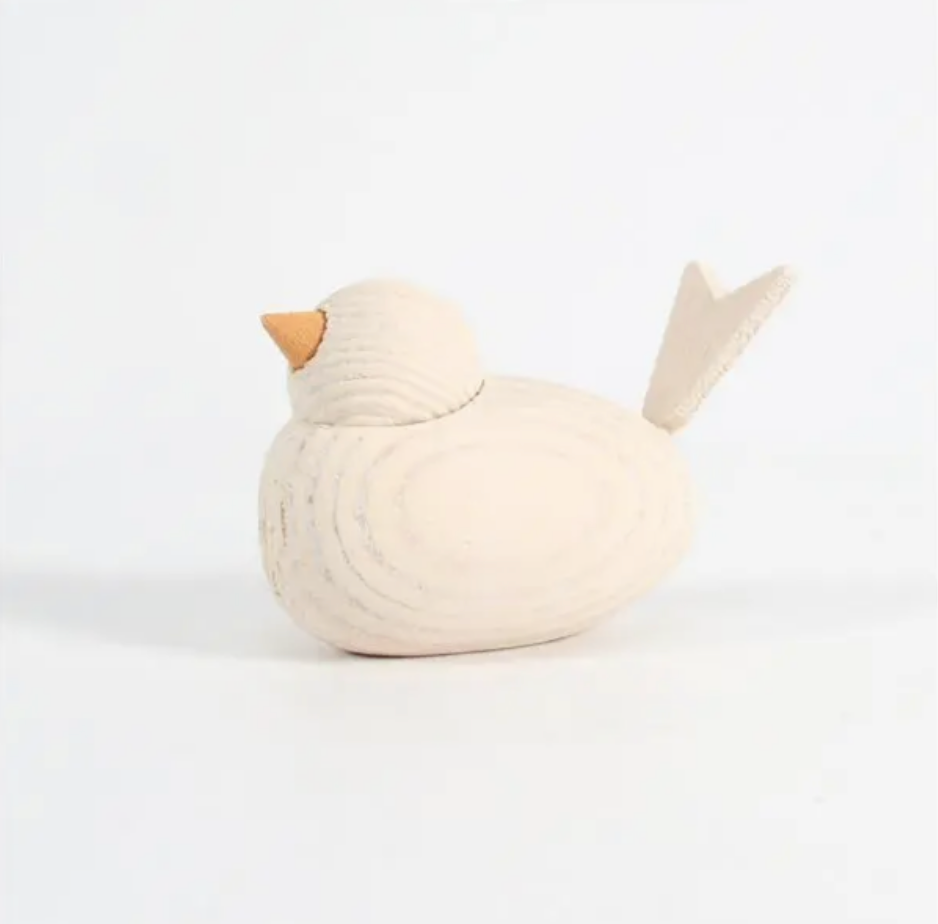 Swedish Wooden Birds-Löv Flowers