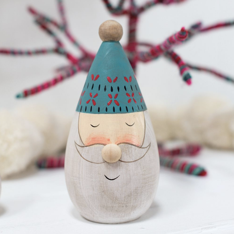 Folk Santa-Löv Flowers