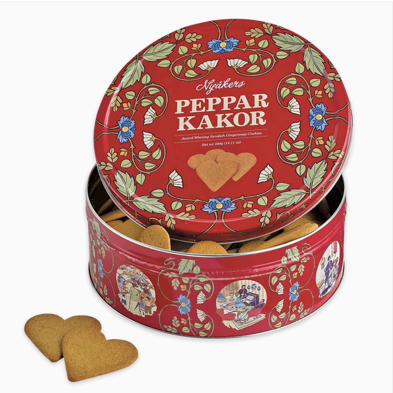 Cookies | Peppar Kakor | Ginger Snaps-Löv Flowers