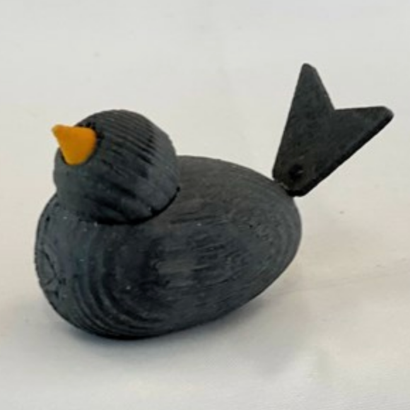 Swedish Wooden Birds-Löv Flowers