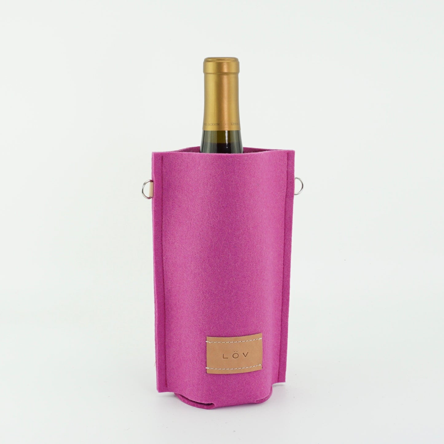 Wine Cozy | Fuschia-Löv Flowers