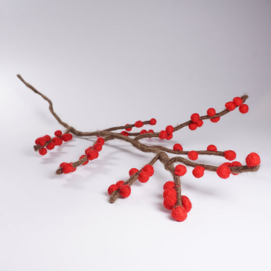 Felt Branches-Löv Flowers