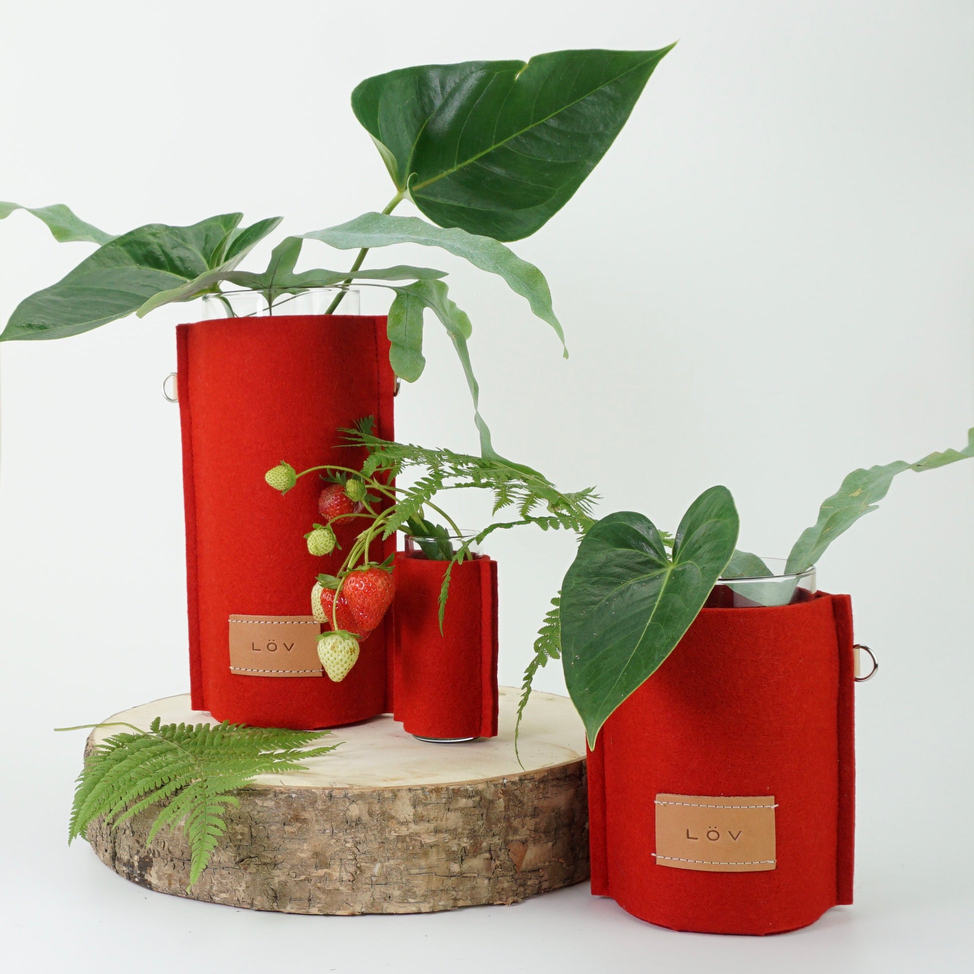 Älska Vase | Lingon-Älska Vase-Löv Flowers