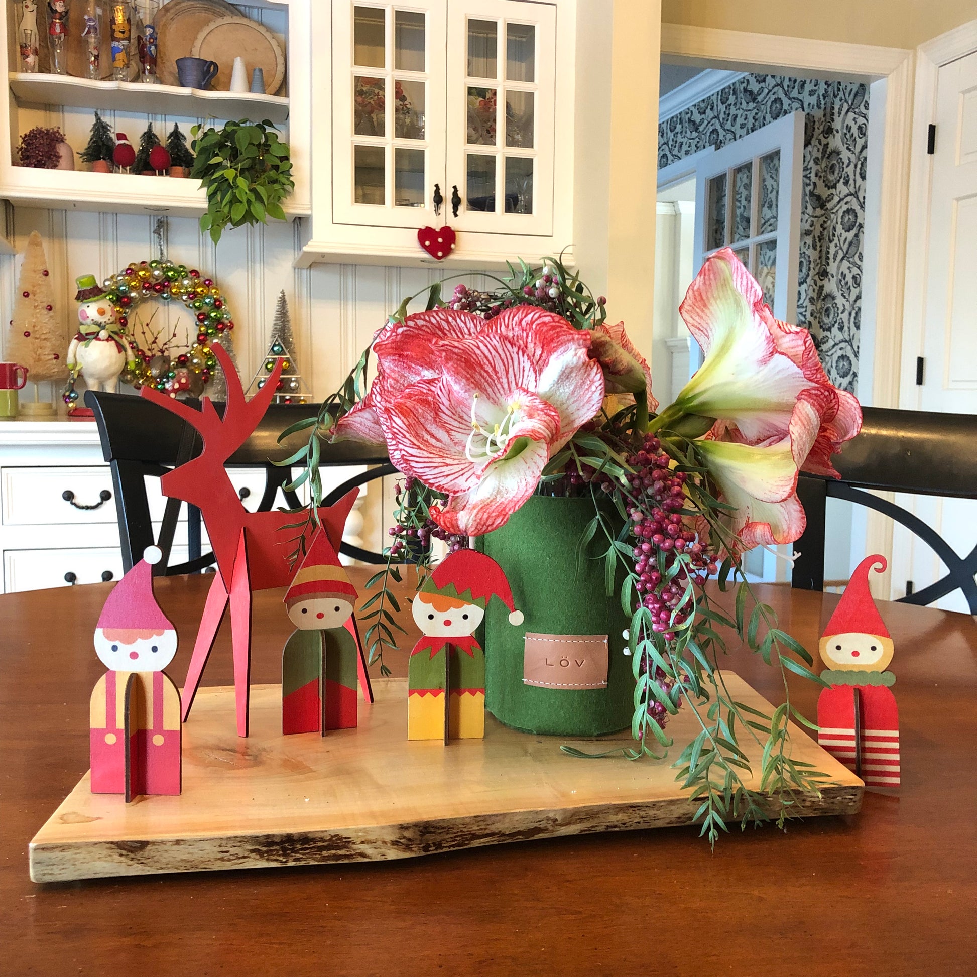 Älska Vase | Moss-Älska Vase-Löv Flowers