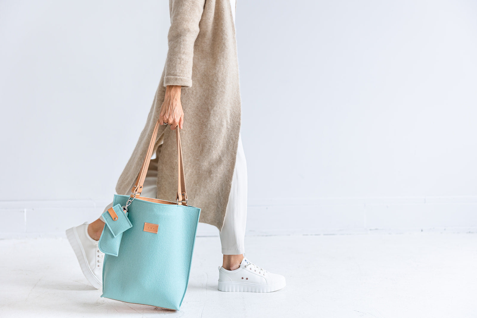 Torsby Tote | Glacier-Torsby Tote-Löv Flowers