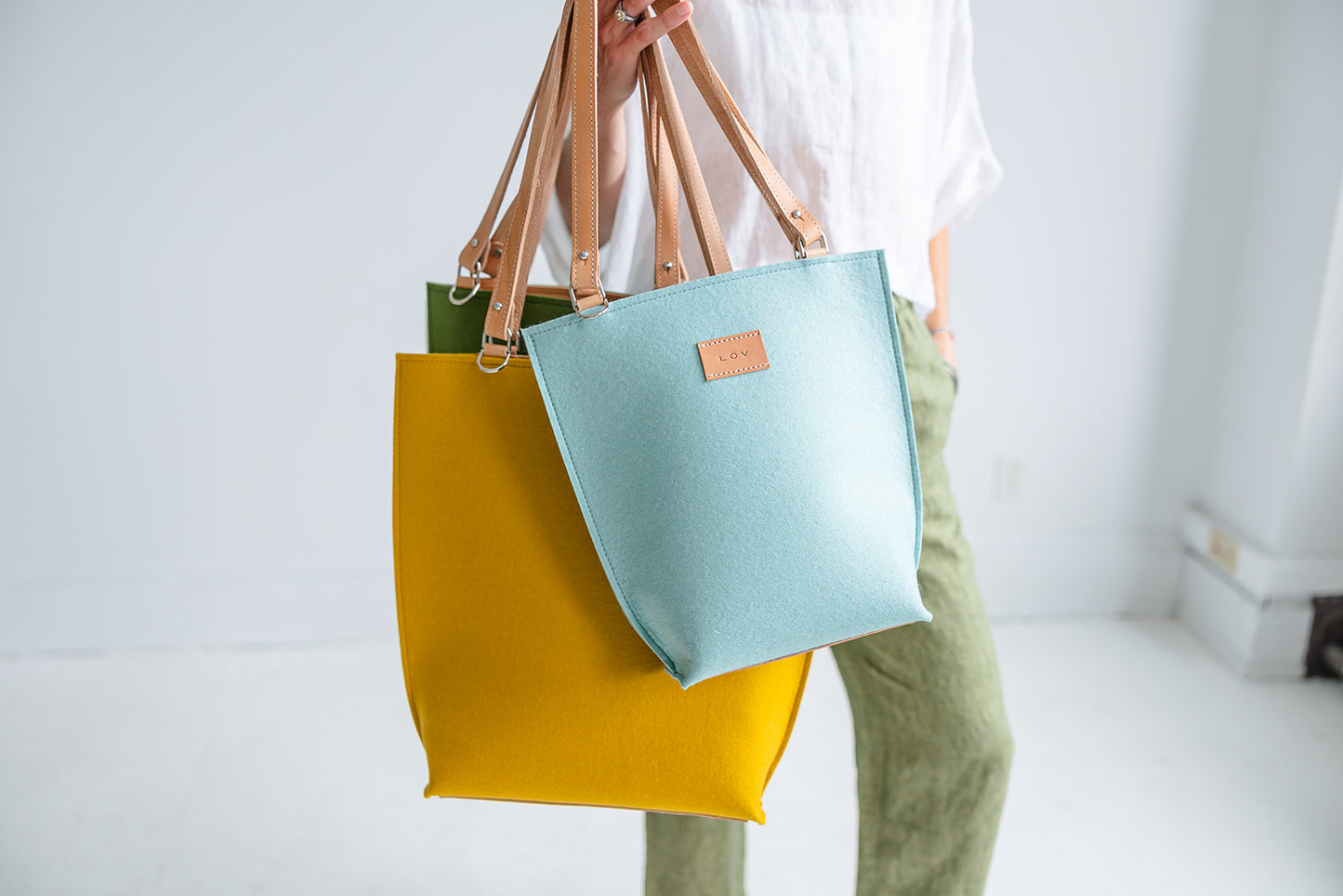 Torsby Petite | Glacier-Torsby Tote Petite-Löv Flowers