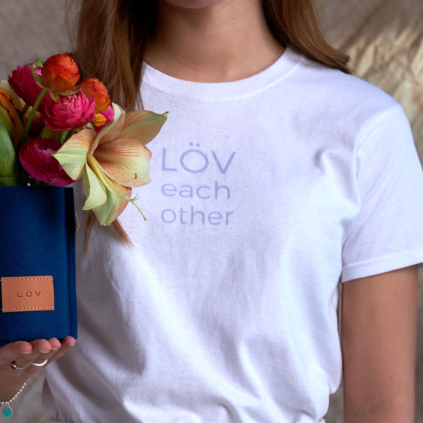 LÖV Tee Shirts-Löv Flowers