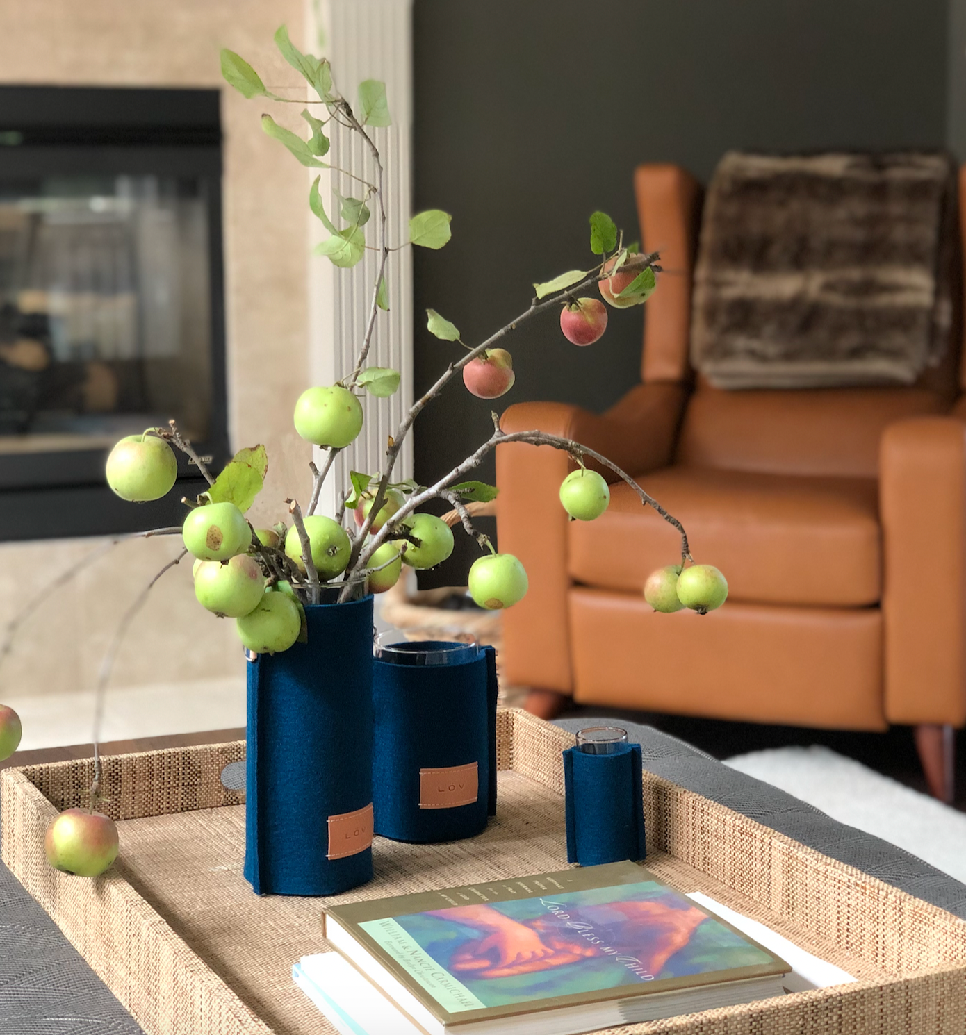 Älska Vase | Fjord-Älska Vase-Löv Flowers