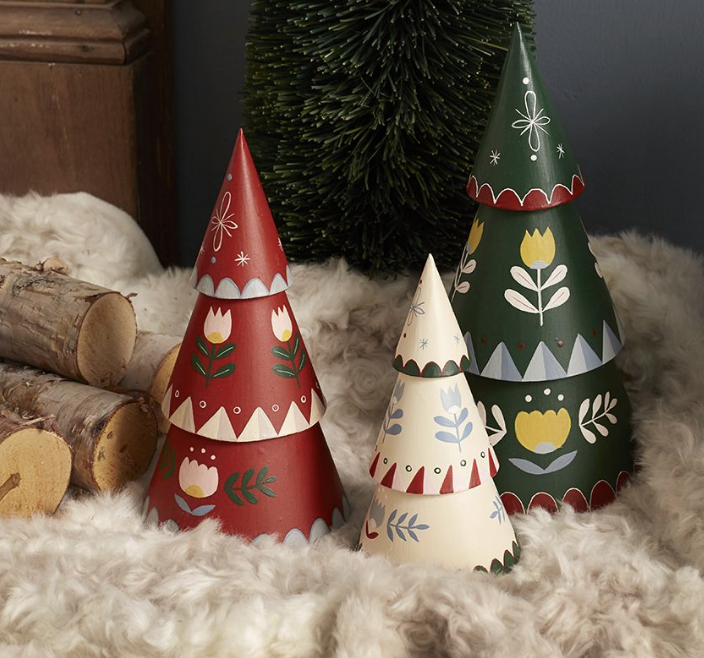 Be Merry Trees-Löv Flowers