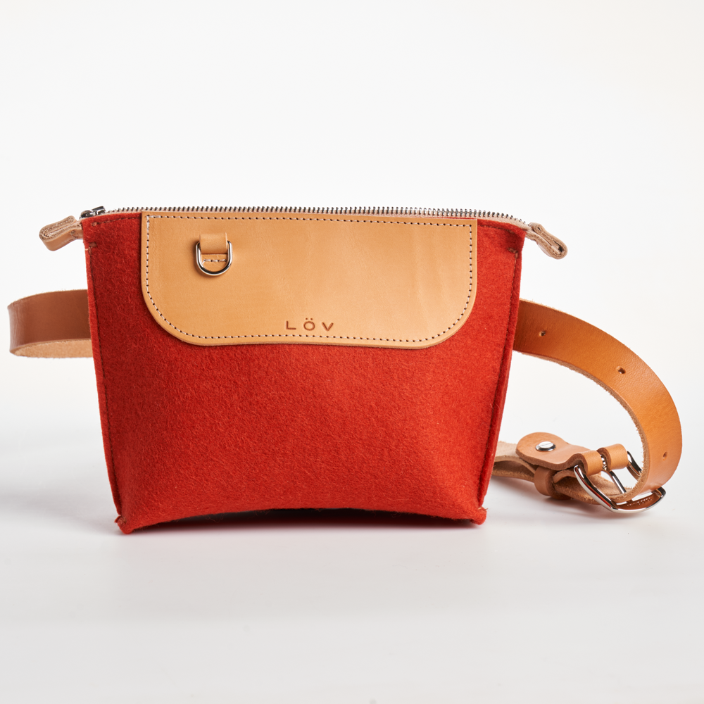 Boya Sling Bag | Terracotta-Löv Flowers