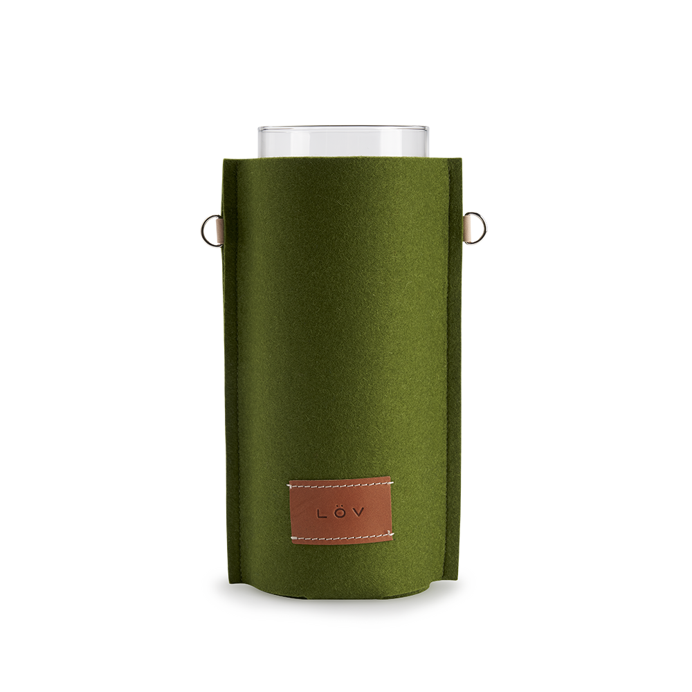 Älska Vase | Moss-Älska Vase-Löv Flowers