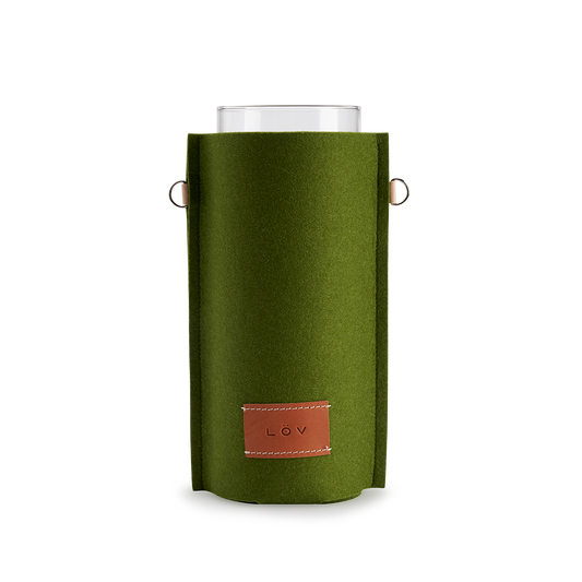 Älska Vase | Moss-Älska Vase-Löv Flowers