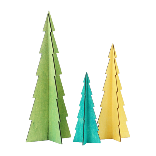 Tannenbaum Trees | Greens & Yellow-Löv Flowers