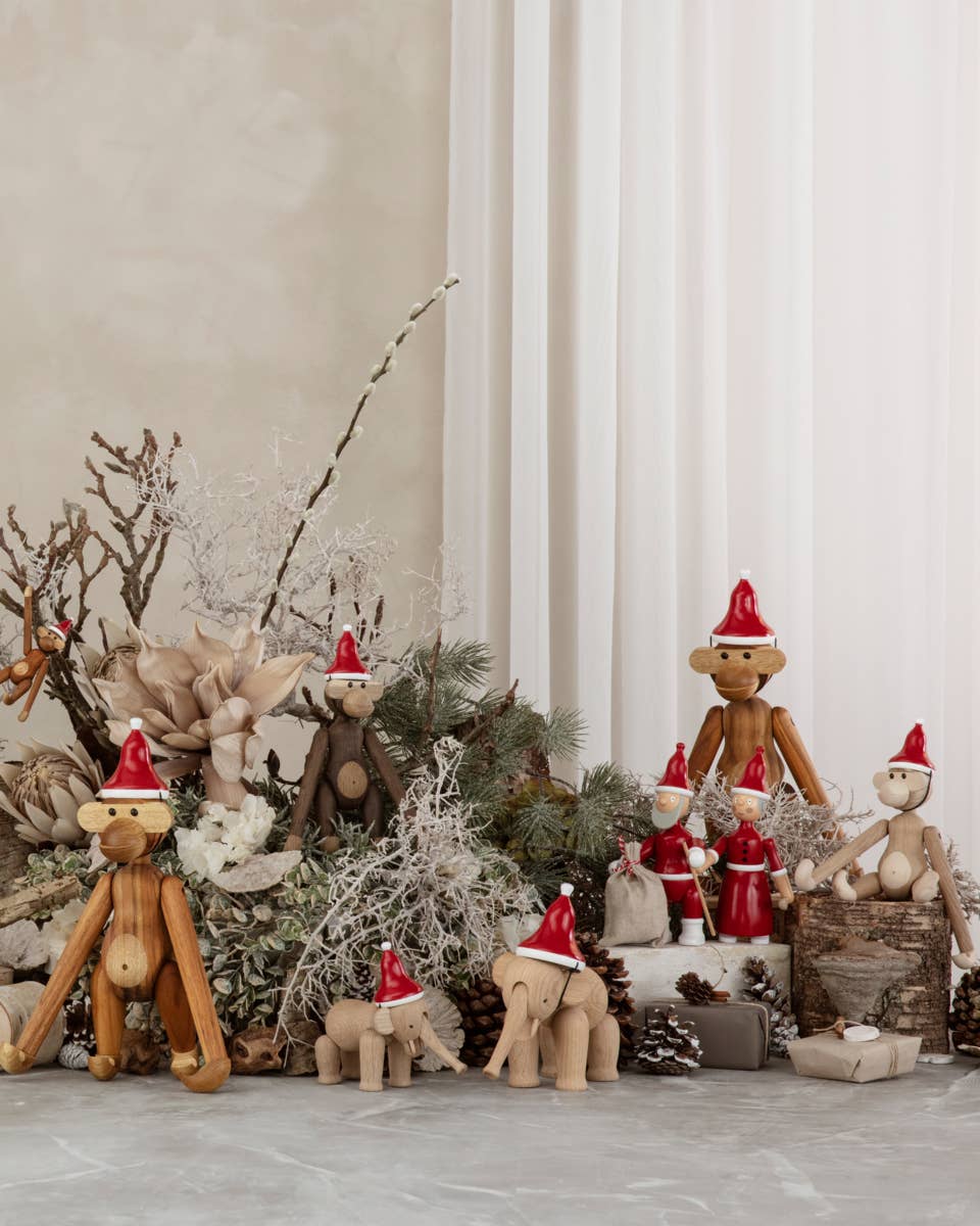 Kay Bojesen | Santa Claus w/ Sack & Cane-Löv Flowers