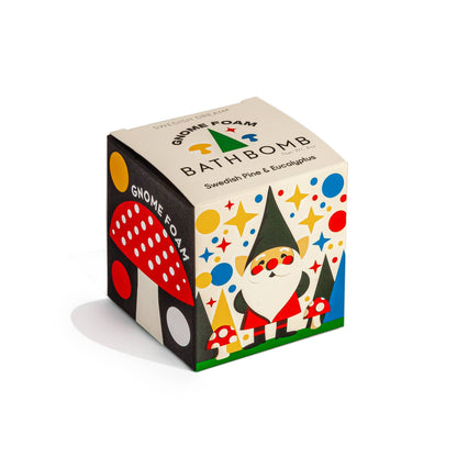 Swedish Dream Gnome Bath Bomb | Swedish Pine & Eucalyptus-Löv Flowers