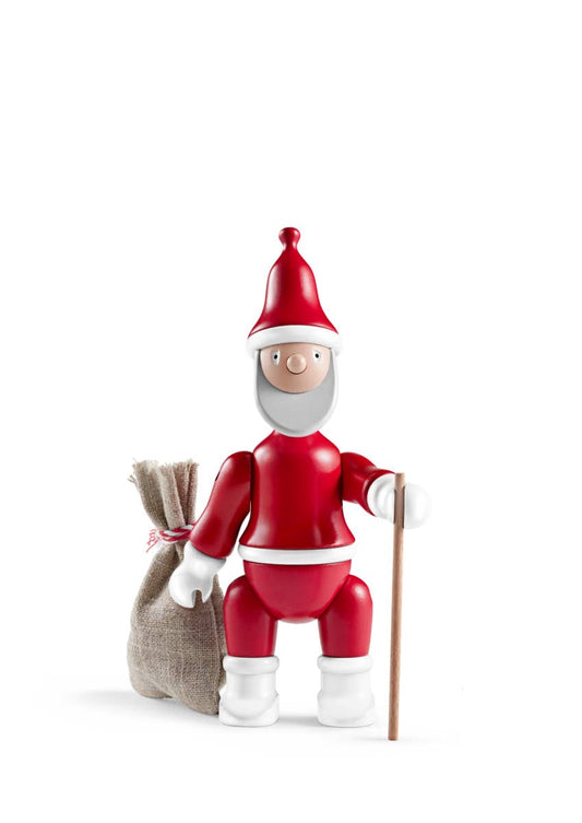 Kay Bojesen | Santa Claus w/ Sack & Cane-Löv Flowers