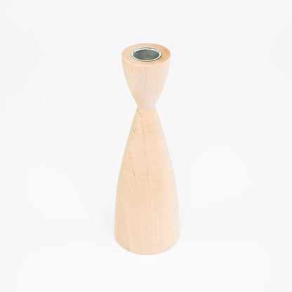 Nordic Wood Candlesticks-Löv Flowers