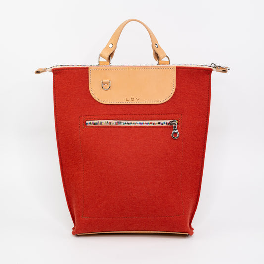 Backpack Bag | Terracotta-Löv Flowers