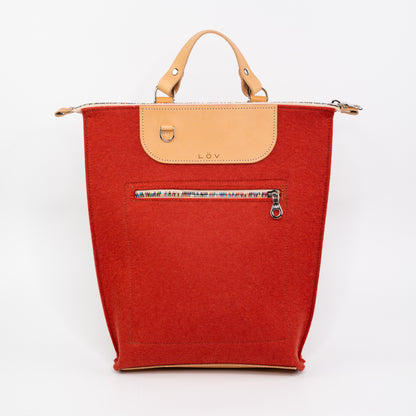 Backpack Bag | Terracotta-Löv Flowers