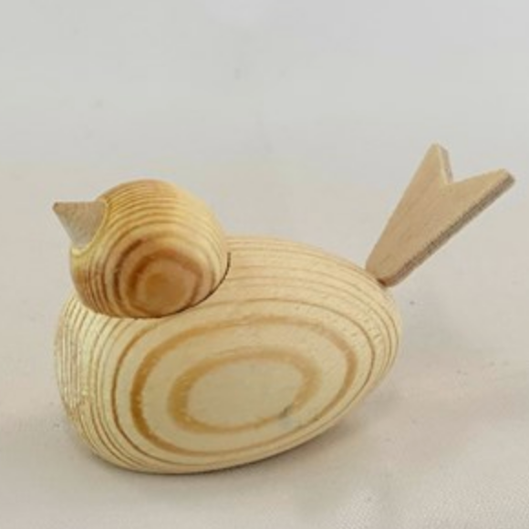 Swedish Wooden Birds-Löv Flowers