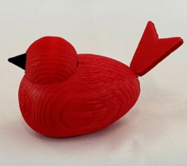 Swedish Wooden Birds-Löv Flowers