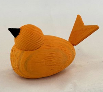 Swedish Wooden Birds-Löv Flowers
