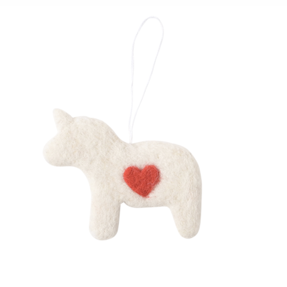 Little Hangings | Dala Horse-Löv Flowers