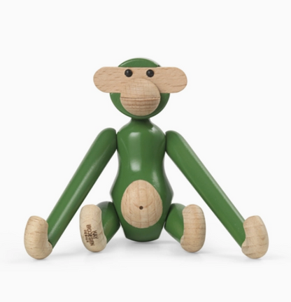 Kay Bojesen | Wooden Monkeys-Löv Flowers