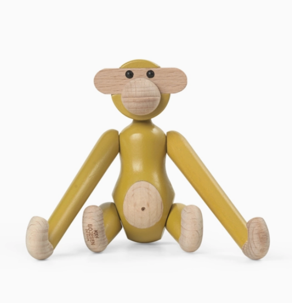 Kay Bojesen | Wooden Monkeys-Löv Flowers