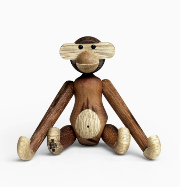 Kay Bojesen | Wooden Monkeys-Löv Flowers