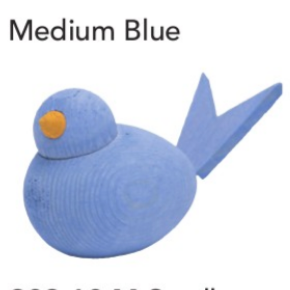 Swedish Wooden Birds | Small-Löv Flowers