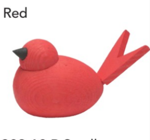 Swedish Wooden Birds | Small-Löv Flowers