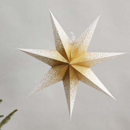 Shimmering Paper Star-Löv Flowers