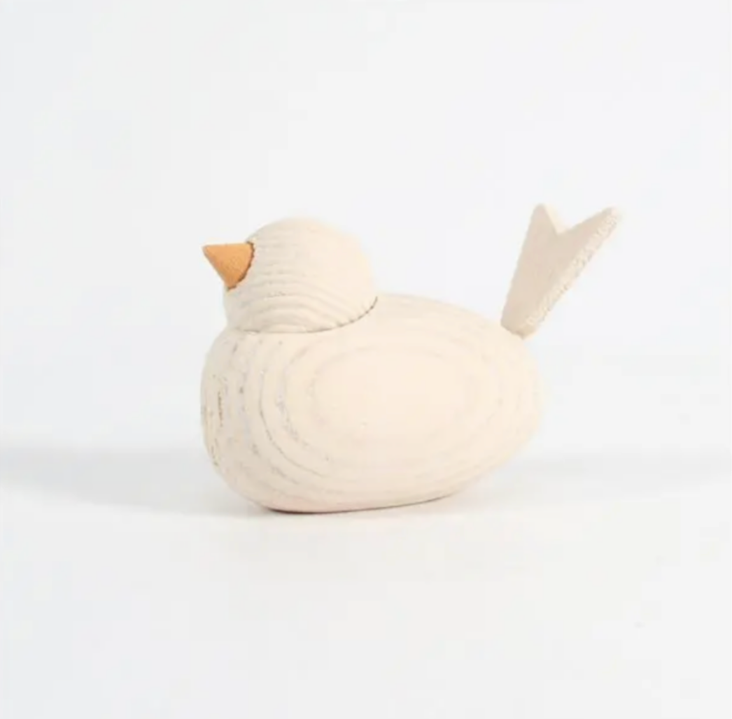 Swedish Wooden Birds-Löv Flowers
