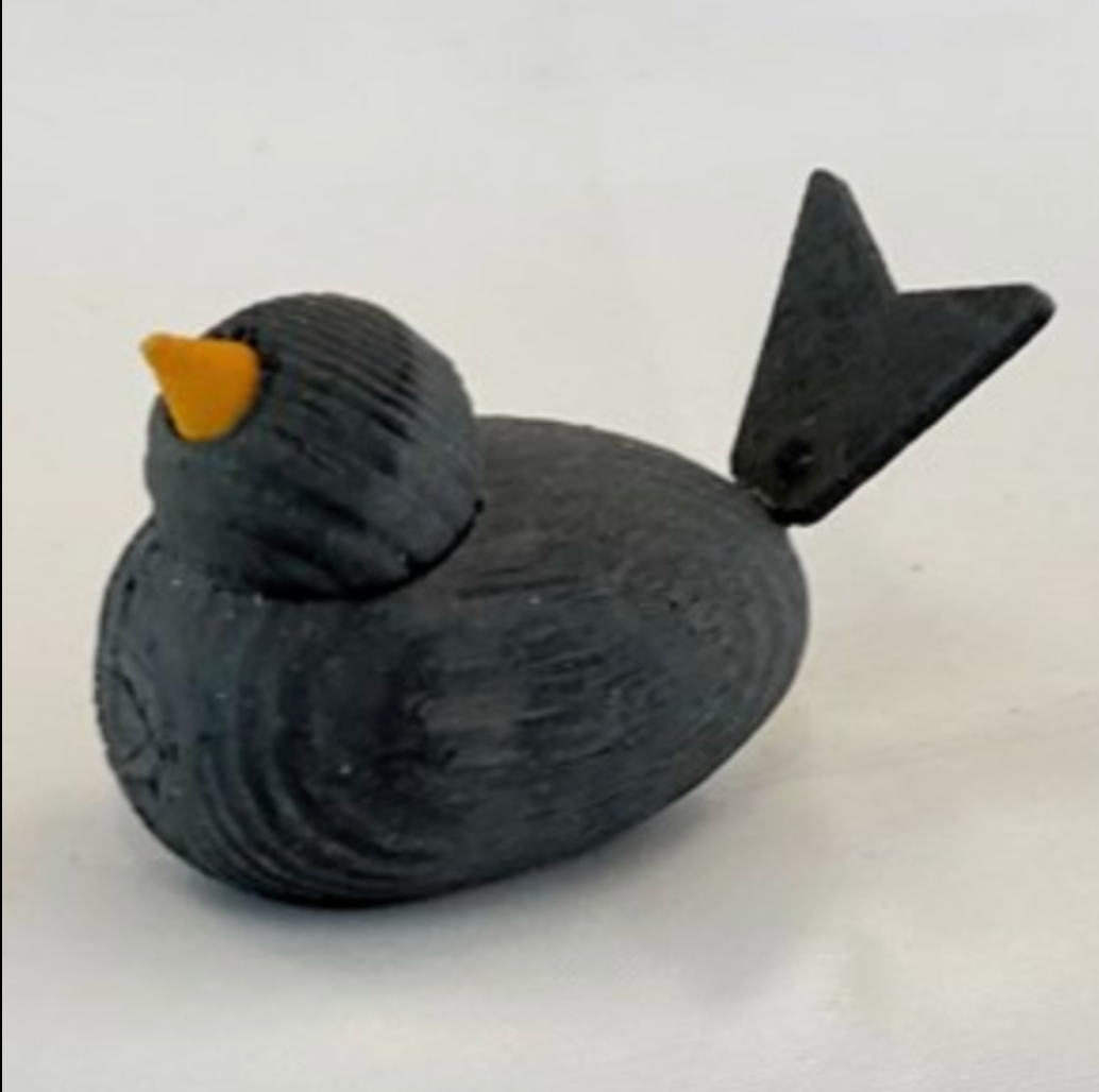 Swedish Wooden Birds-Löv Flowers