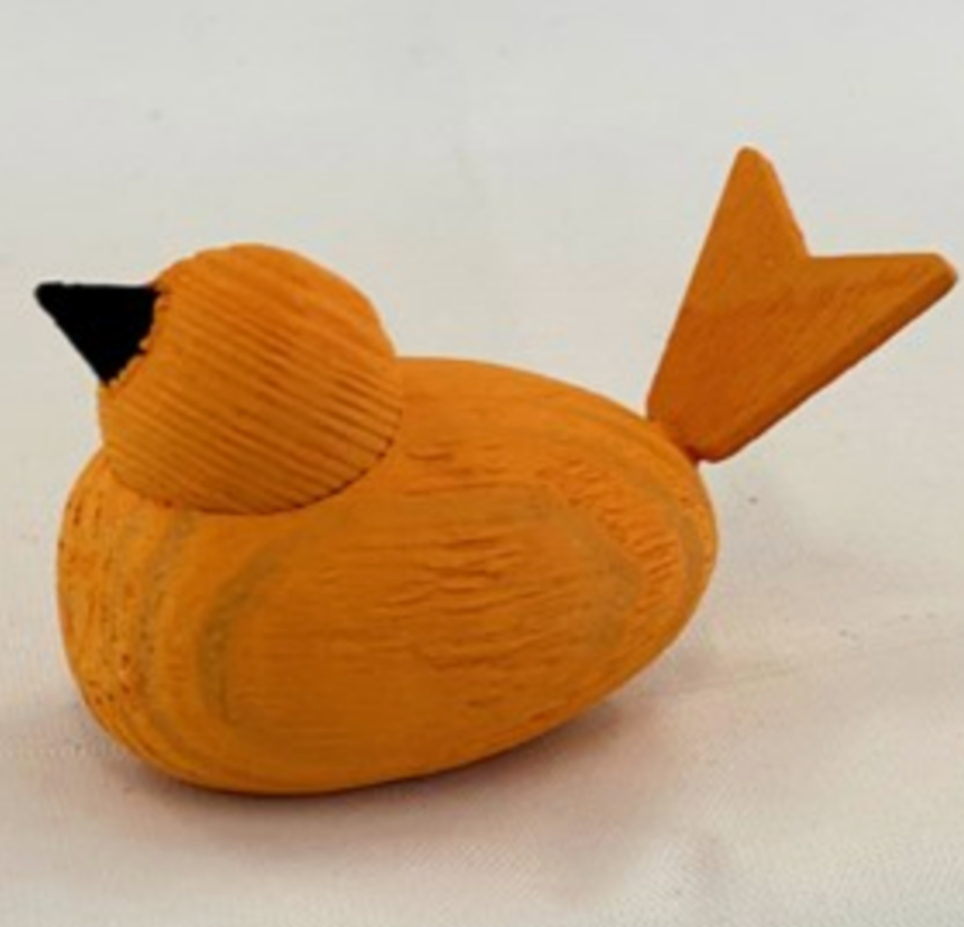 Swedish Wooden Birds-Löv Flowers