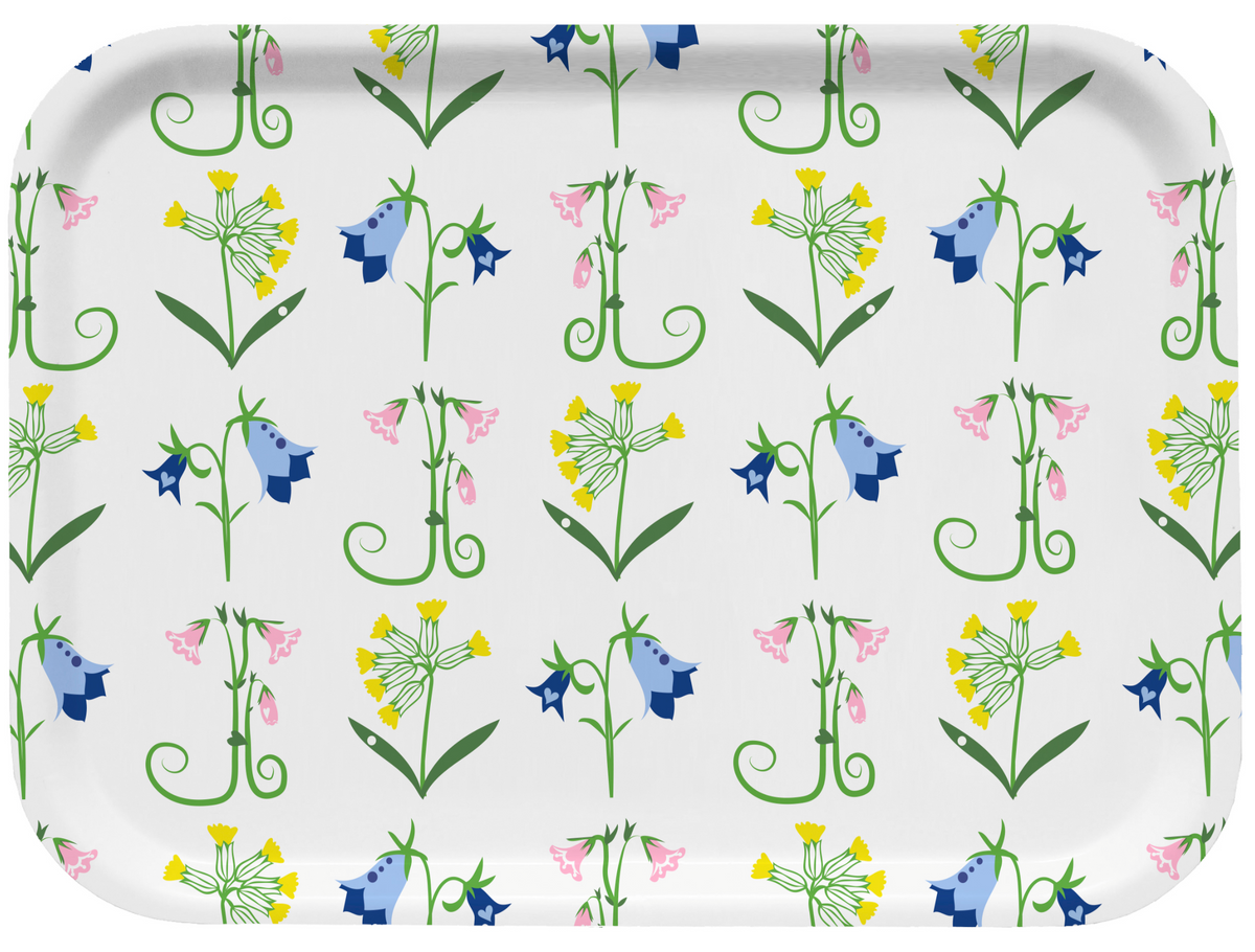 Swedish Trays-Löv Flowers