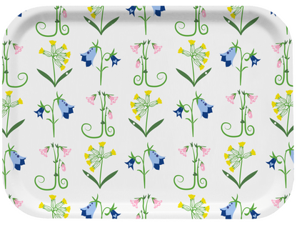 Swedish Trays-Löv Flowers