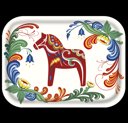 Swedish Trays-Löv Flowers
