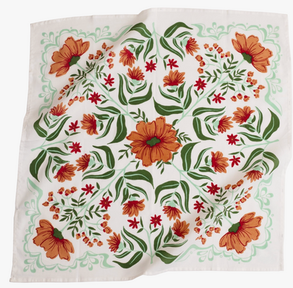 Scandi Bandanas-Löv Flowers