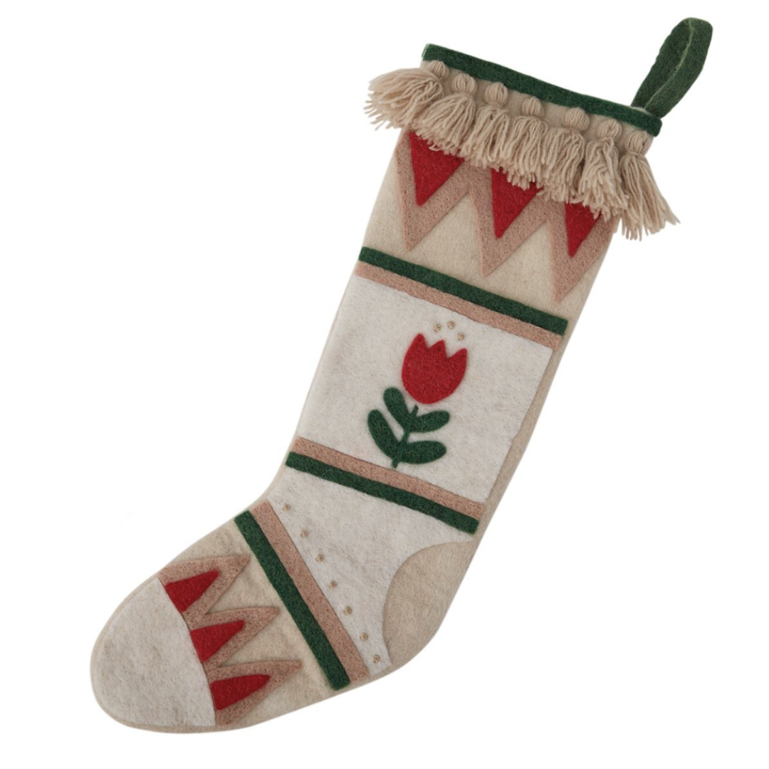 Be Merry Christmas Stockings-Löv Flowers