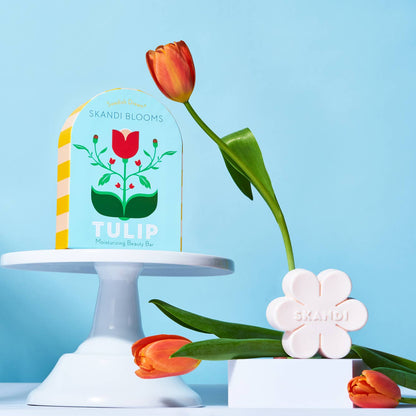 Skandi Blooms Tulip Bar Soap-Löv Flowers