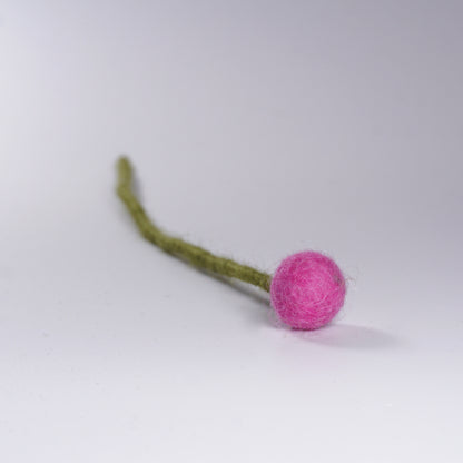 Felt Flower Balls | Pinks-Löv Flowers