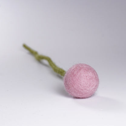 Felt Flower Balls | Pinks-Löv Flowers