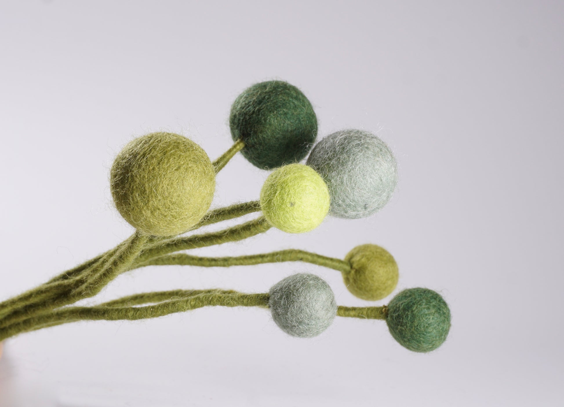 Felt Flower Balls | Greens-Löv Flowers