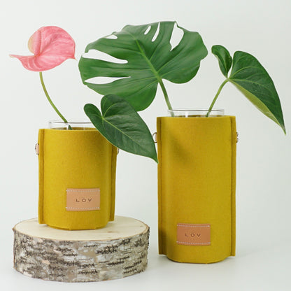 Älska Vase | Honey-Älska Vase-Löv Flowers