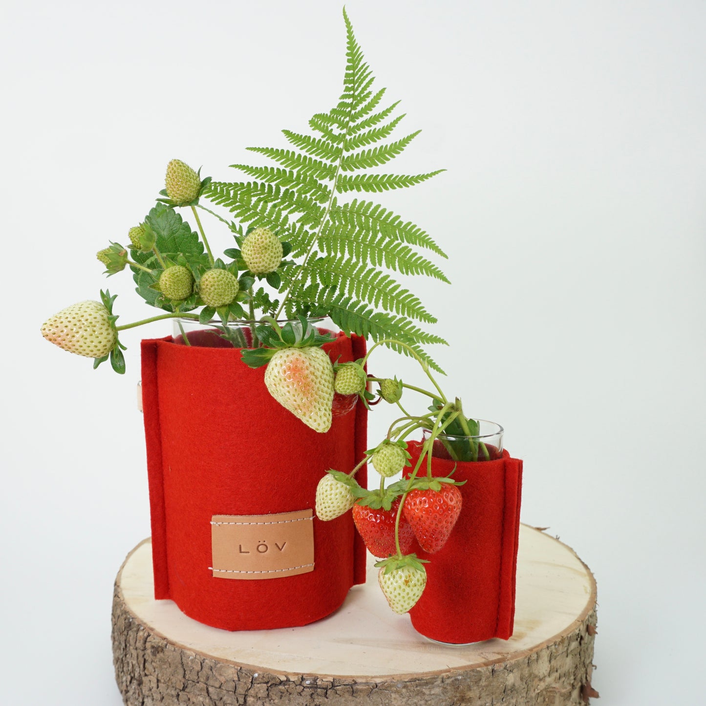Älska Vase | Lingon-Älska Vase-Löv Flowers