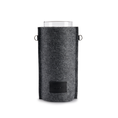 Älska Vase | Slate-Älska Vase-Löv Flowers