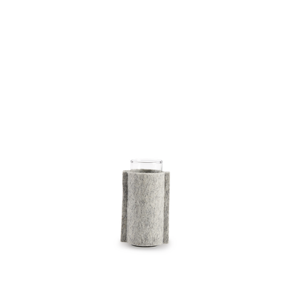 Älska Vase | Basalt-Älska Vase-Löv Flowers